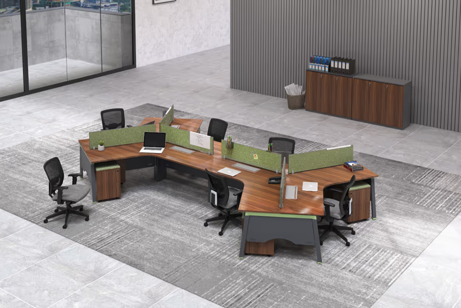 827 SFC – WS – 27 - Workstation - Superior Furniture Co. - Image 1